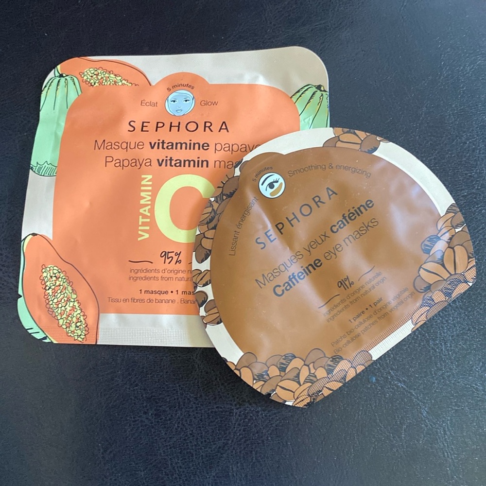 New With Tags Sephora Face Mask And Eye Mask